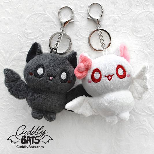 Luna and Shadow keychain plushies