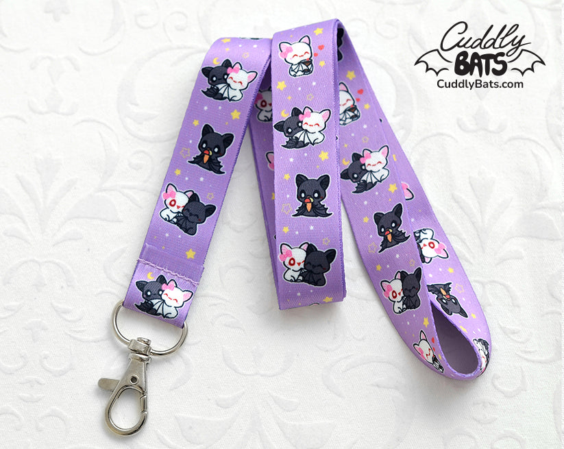 Cuddly Bats lanyard