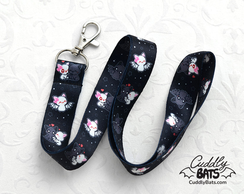 Cuddly Bats lanyard