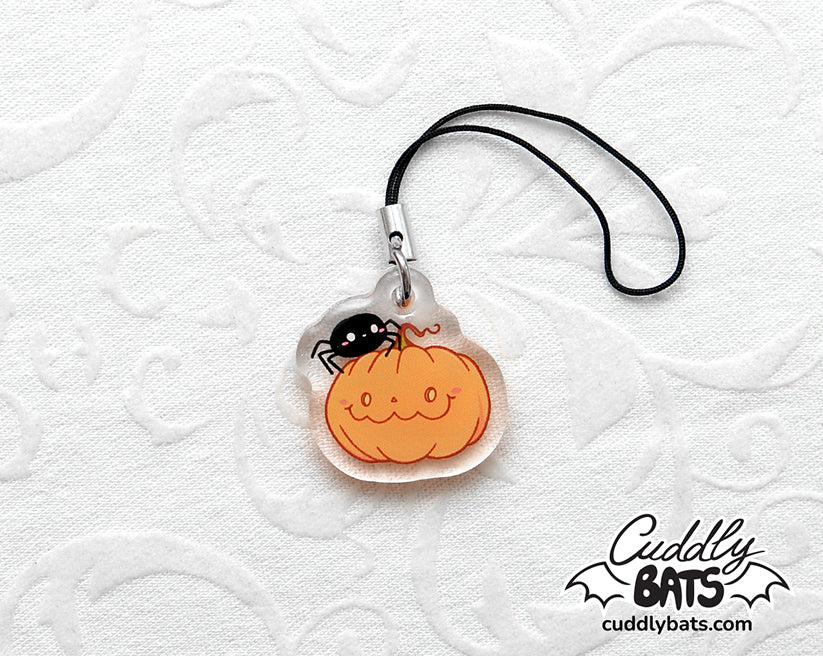 Halloween Lizzy mini phone charm