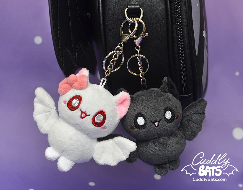Luna and Shadow keychain plushies