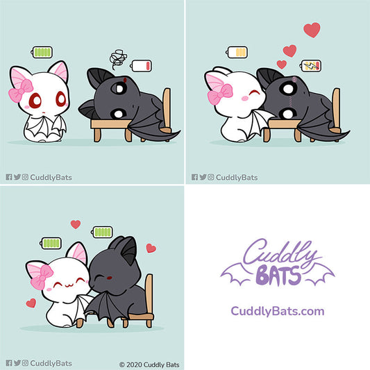 Always return the love you have received 🦇💚🦇 ©Cuddly Bats