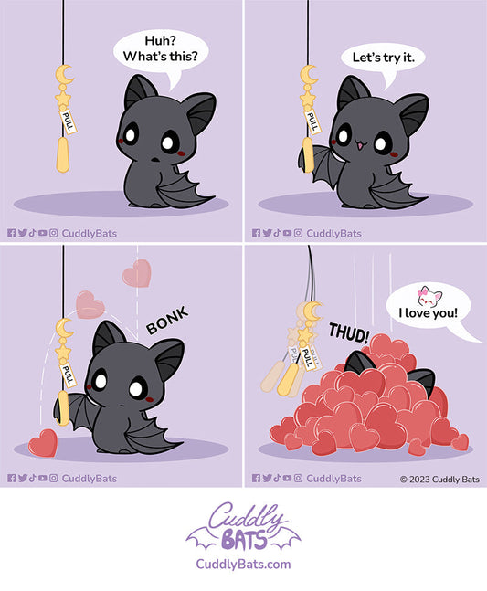 What's this? 🤔💜 ©Cuddly Bats
