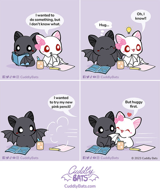 What was it? 🤔💜 ©Cuddly Bats