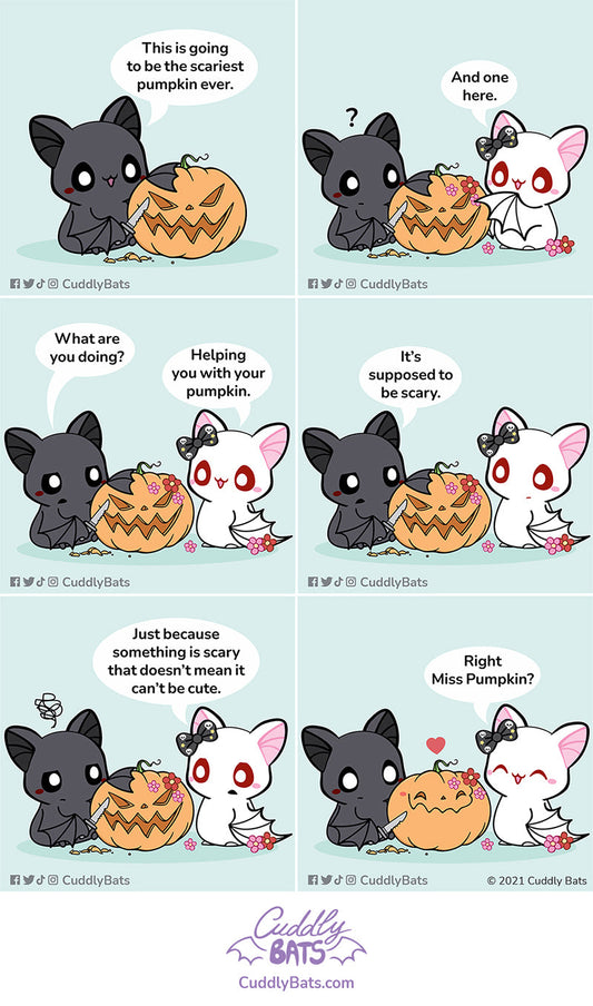 Miss Pumpkin 🎃🥰🧡 ©Cuddly Bats