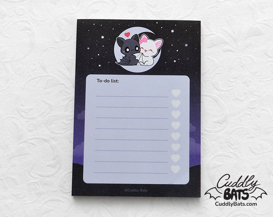 Cuddly Bats To-do planner