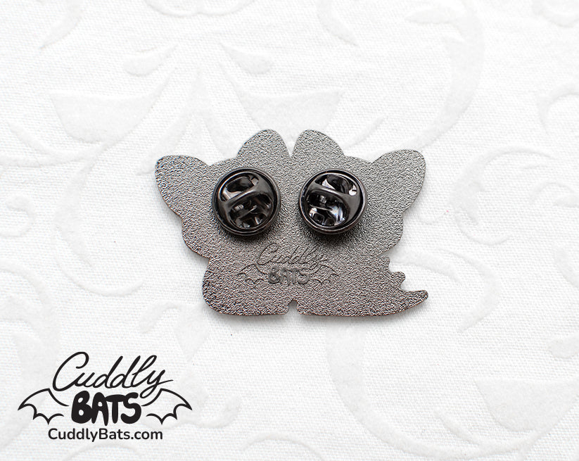 Cuddly Bats True Love hard enamel pin