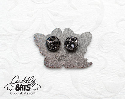 Cuddly Bats True Love hard enamel pin