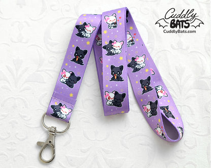 Cuddly Bats lanyard