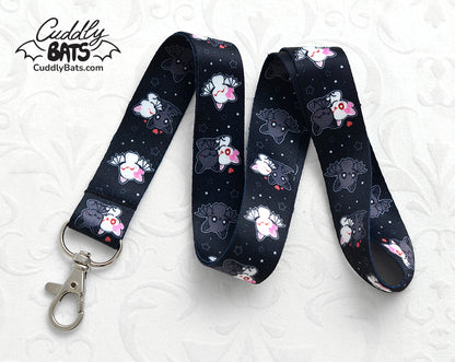 Cuddly Bats lanyard