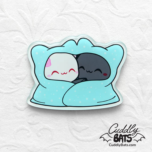 Blanket hug fridge magnet