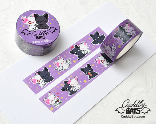 Cuddly Bats washi tape