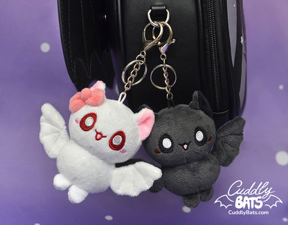 Luna and Shadow keychain plushies